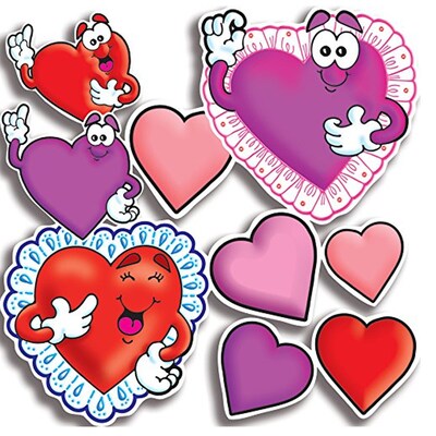 Valentines and Hearts Accent Punch-Outs