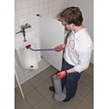 Unger Ergo Toilet Bowl Brush Holder, Gray (BBWHR)