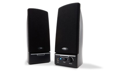 Cyber Acoustics CA-2012 Amplified Computer Speaker System; Black
