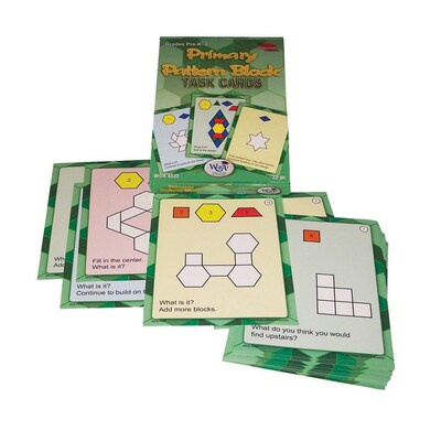Wiebe, Carlson And Associates. Primary Pattern Block Task Cards (CRE4530)