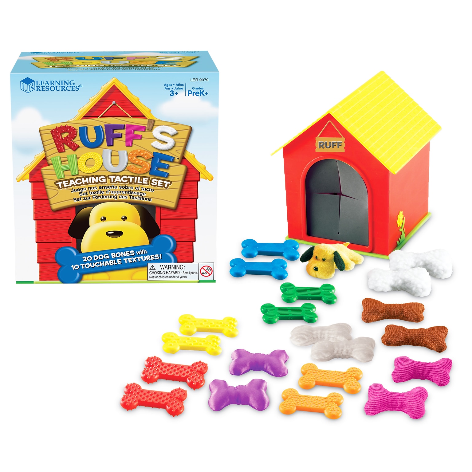 Learning Resources Ruffs House Teaching Tactile Set