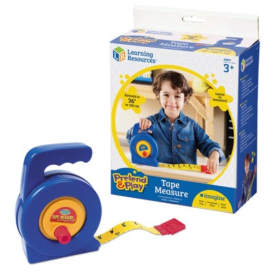 Learning Resources Pretend & Play Tape Measure, 3/1 meter