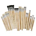 Pacon Brush Assortment Ages 5+, Set of 40 Brushes (PACAC5220)