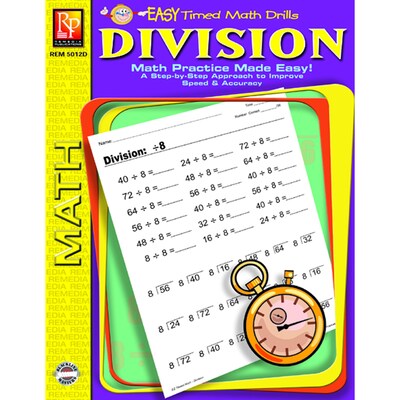 Easy Timed Math Drills: Division