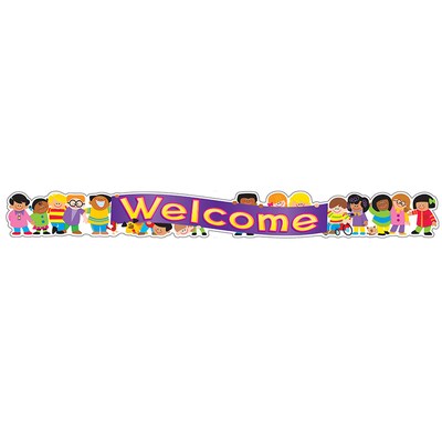 Trend® Quotable Expressions® Banner, Welcome