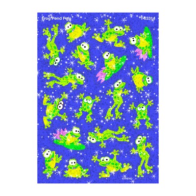 Trend Sparkle Stickers, Frog Pond Pals