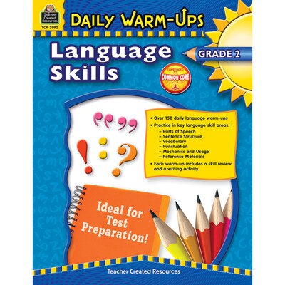 Daily Warm-Ups: Language Skills, Grade 2