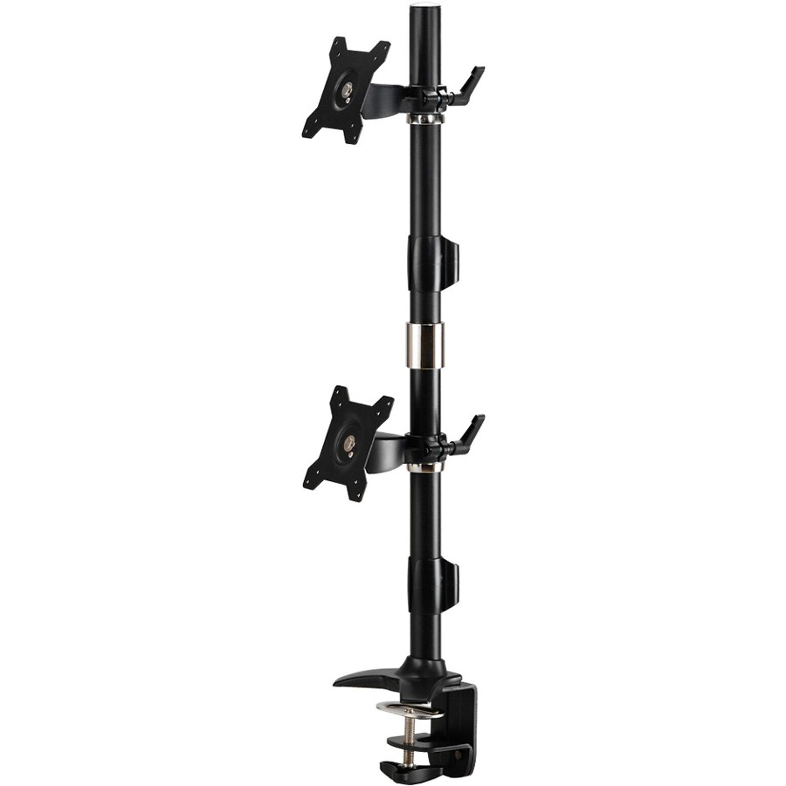 Amer Adjustable Monitor Mount, Up to 24, Black (AMR2CV)