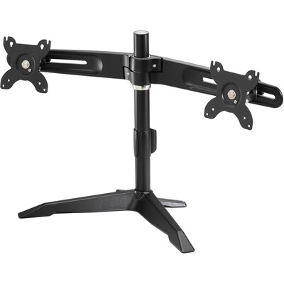 Amer Adjustable Monitor Mount, Up to 24, Black (AMR2SU)