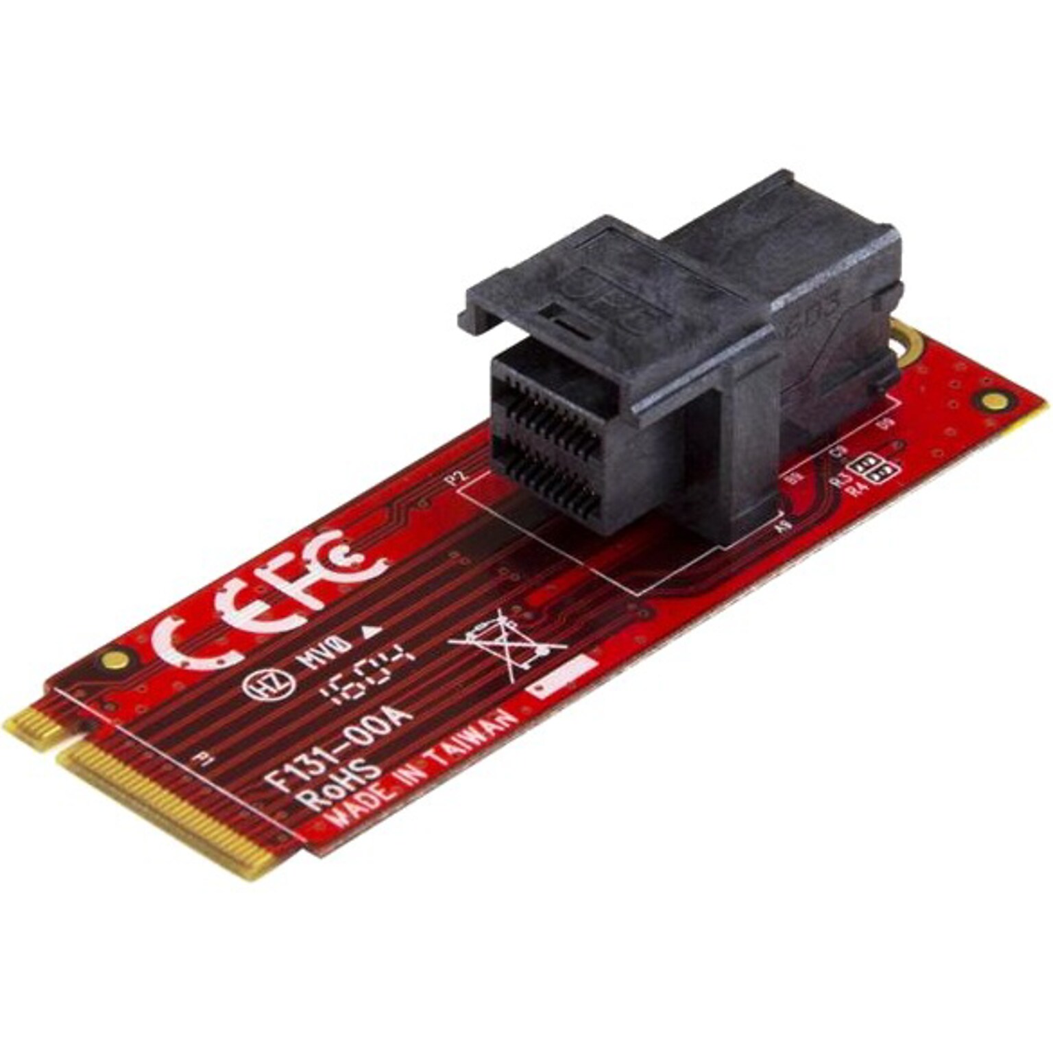U.2 to M.2 Adapter for U.2 NVMe SSD, M.2 PCIe x4 Host Interface, U.2 SSD SFF-8643 Adapter, M2 PCIe Adapter, U.2 Drive Adapter