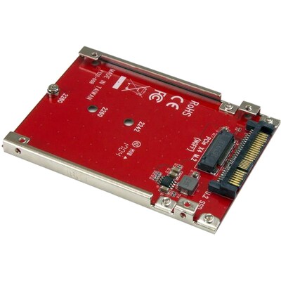 M.2 to U.2 Adapter, M.2 Drive to U.2 (SFF-8639) Host Adapter for M.2 PCIe NVMe SSDs, M.2 Drive Adapt