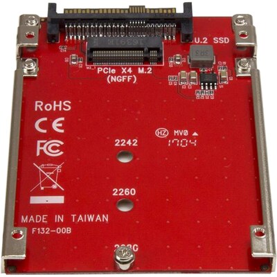 M.2 to U.2 Adapter, M.2 Drive to U.2 (SFF-8639) Host Adapter for M.2 PCIe NVMe SSDs, M.2 Drive Adapter, M.2 PCIe SSD Adapter