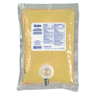 GOJO® 1000 ml Ultra Mild Lotion Soap With Chloroxylenol, Amber