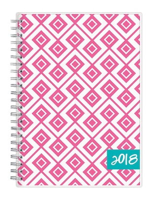 2018 Dabney Lee for Blue Sky 5-7/8 x 8-5/8 Weekly/Monthly Frosted Planner Notes, Lucy (103311)