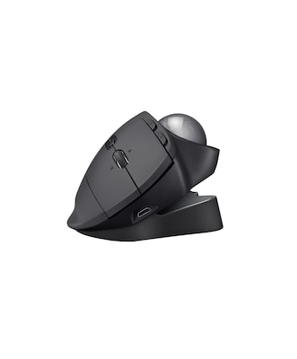 Logitech MX Ergo Plus Advanced Wireless Trackball Mouse for Windows PC and Mac (910-005178)