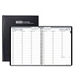 2018 House of Doolittle 8.5 x 11 Professional Weekly Planner Hard Cover Black (272-92)