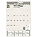 2018 AT-A-GLANCE® Monthly Wall Calendar, Recycled, January 2018-December 2018, 15-1/2x22-3/4 (PM3G-28-18)
