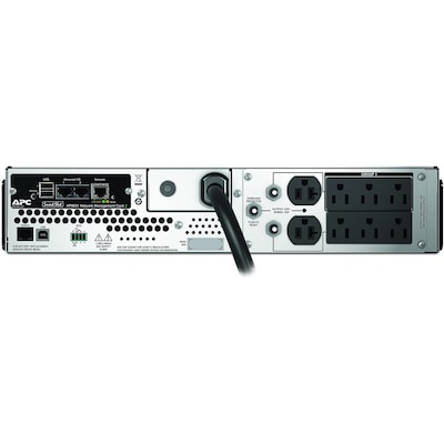 APC Smart 2200VA UPS, 8-Outlets, Black (SMT2200RM2UNC)