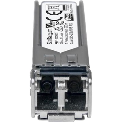 StarTech MSA Compliant 1000Base-SX SFP, Gigabit SFP Module, Multimode SFP Transceiver, LC, 550 m (18