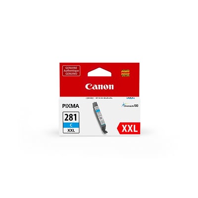 Canon CLI-281XXL Cyan Extra High Yield Ink Cartridge (1980C001)