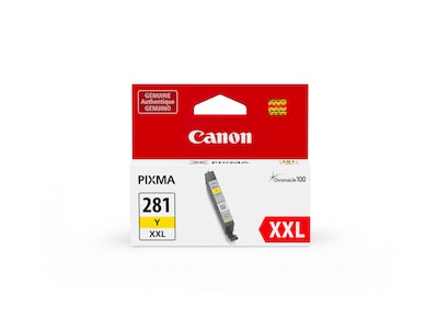 Canon 281XXL Yellow Extra High Yield Ink Cartridge (1982C001)