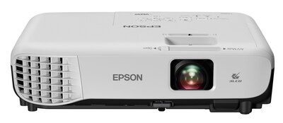 Epson VS250 SVGA 3LCD Projector, White