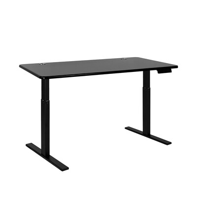 Autonomous SmartDesk Height Adjustable Standing Desk Black Frame, Black Classic Top (A55-A13)