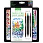 Crayola Brush & Detail Dual Tip Markers, Brush Tip/Ultra Fine Tip, 16/Pack (58-6501)