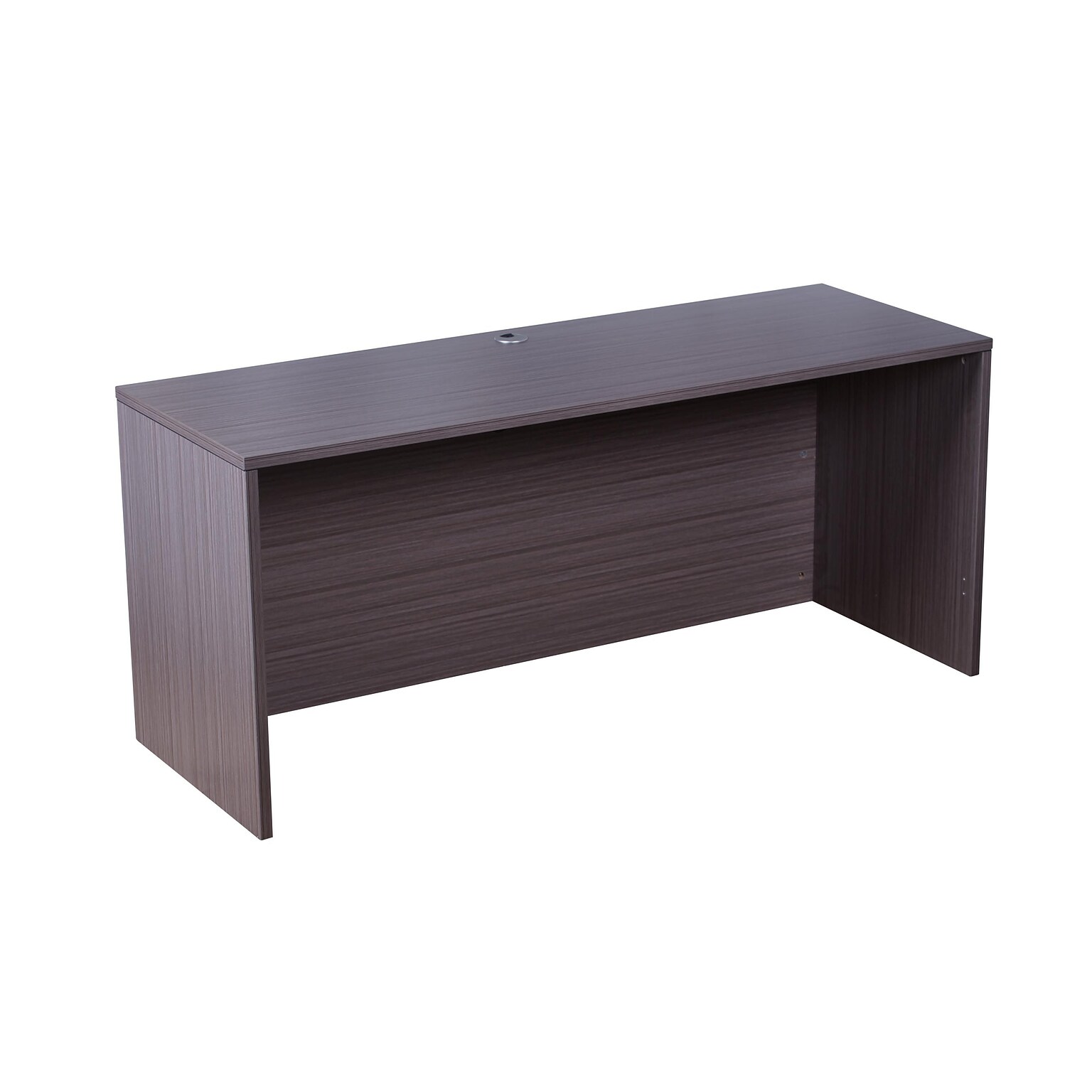 Boss Office Products Laminate Collection in Driftwood Finish, 66 Credenza