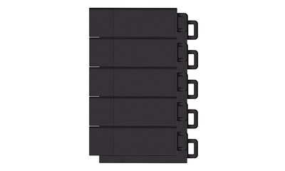 Centon USB 2.0 Datastick Pro2 (Black,), 16GB, 10 Pack