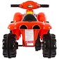 Lil' Rider Ride On Toy Quad, Raptor, Battery Powered, 4 Wheeler, Red