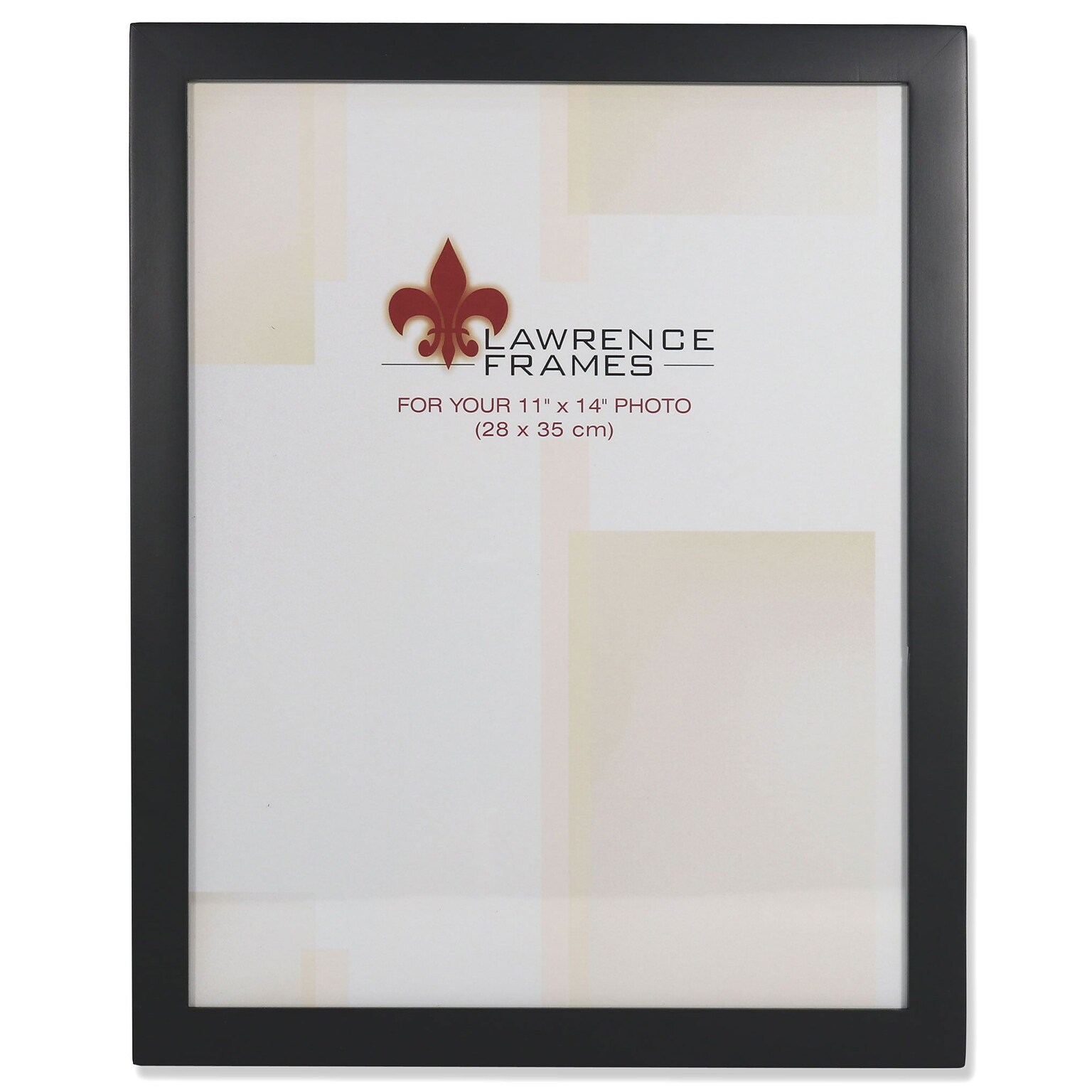 Lawrence Frames 11 x 14 Wooden Black Picture Frame (34311)