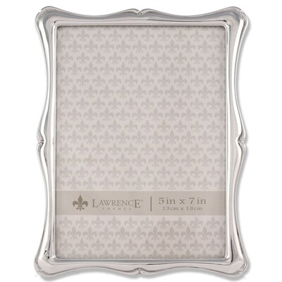 710257 Silver Metal Romance   5x7 Picture Frame