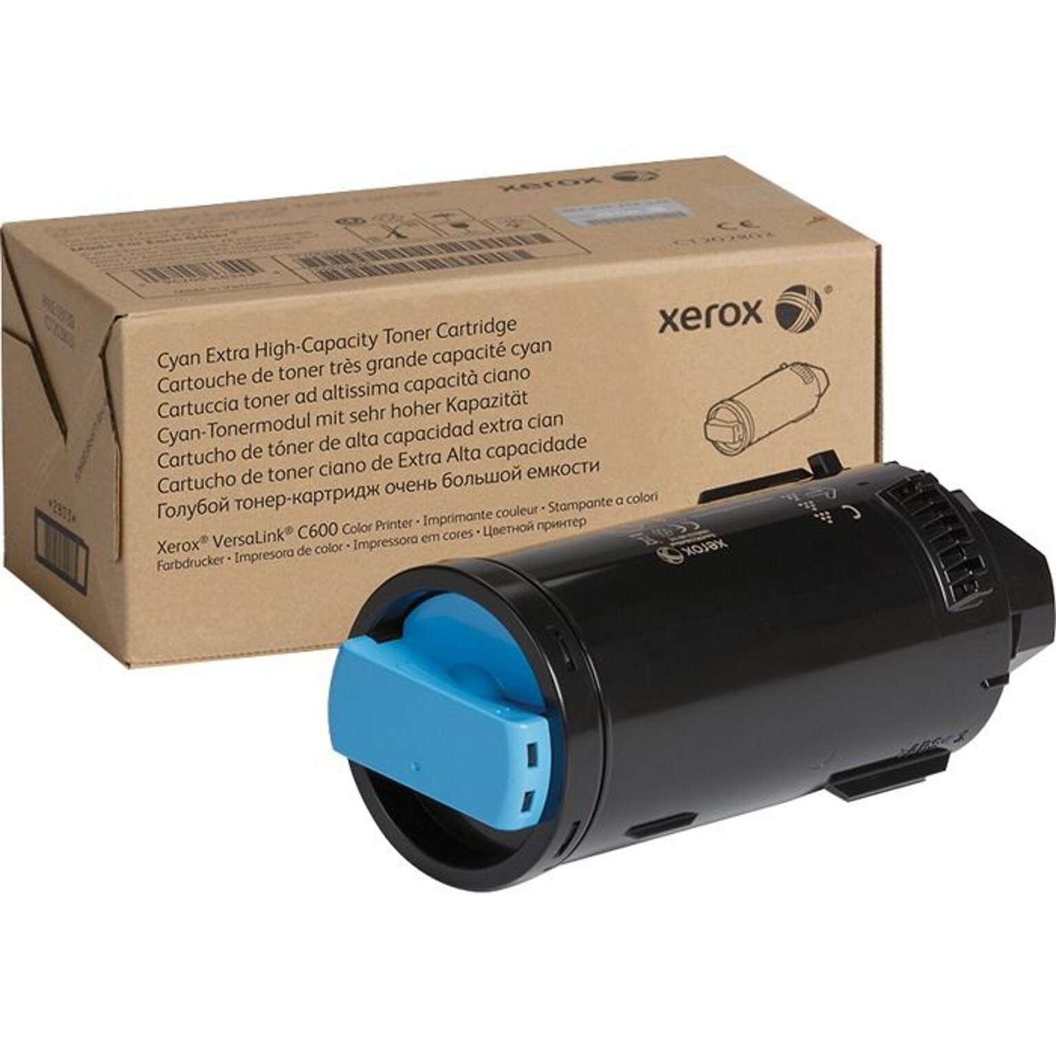 Xerox Original Cyan Toner Cartridge (106R03916), Extra High Yield