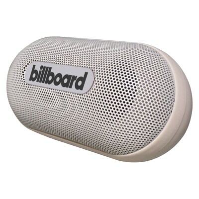 Billboard Mini Bluetooth Speaker, White