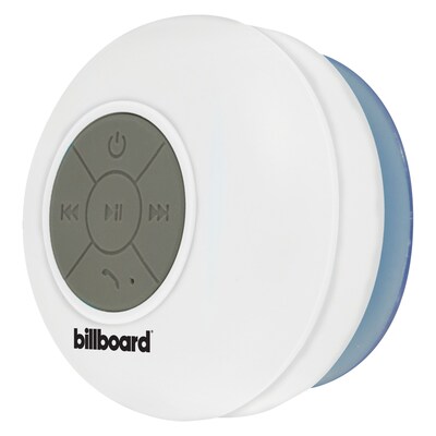 Billboard Shower Speaker, White