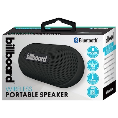 Billboard Mini BB141 Bluetooth Speaker, Black