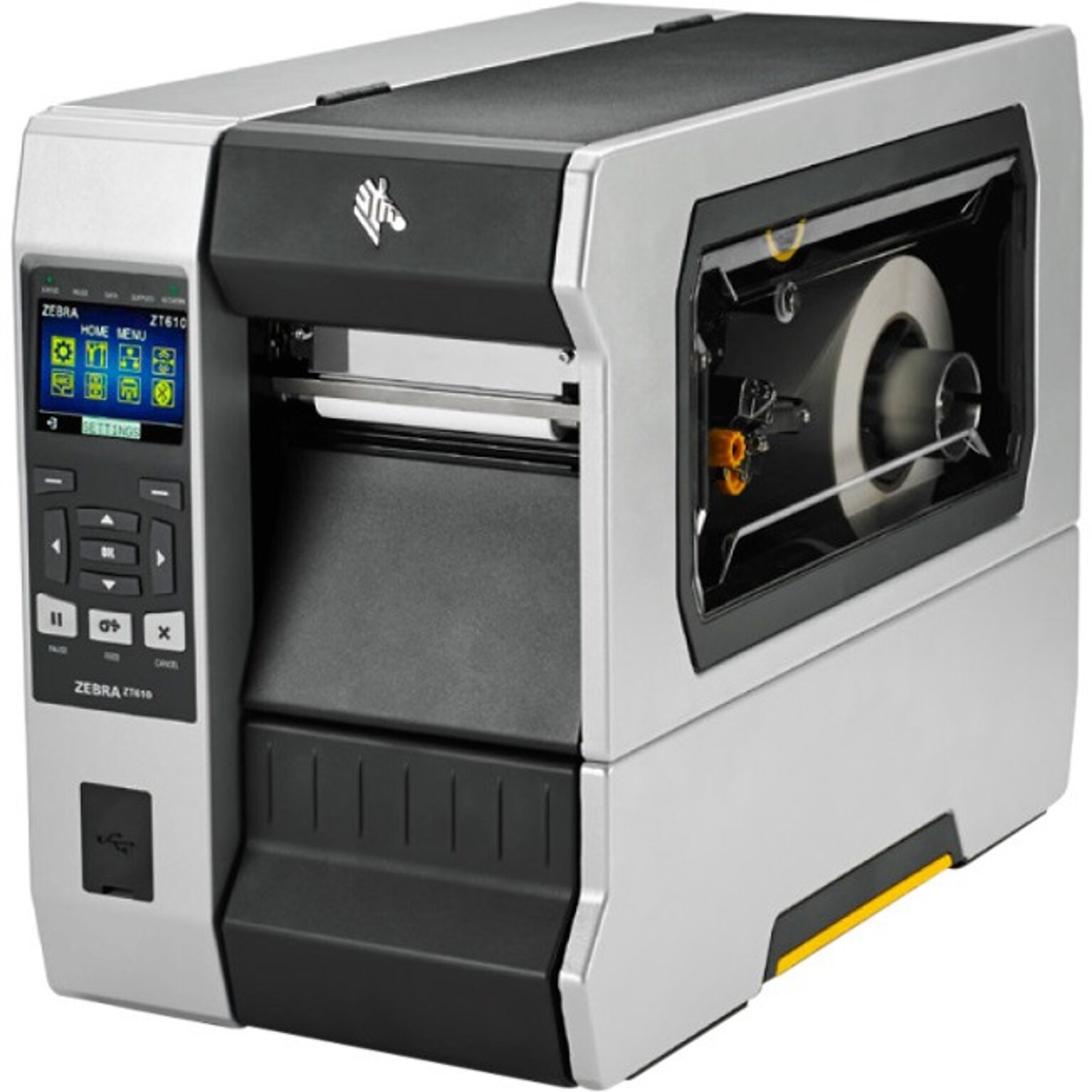Zebra ZT610 Direct Thermal/Thermal Transfer Printer, Monochrome, Label Print (ZT61043-T01A100Z)