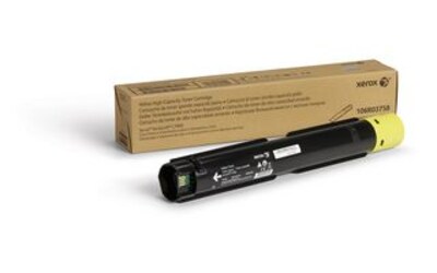 Xerox 106R03758 Yellow High Yield Toner Cartridge