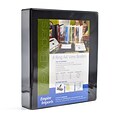 Empire Imports 4-Ring 2-Inch A4 Sized View Binder, Black (VB2-BK)