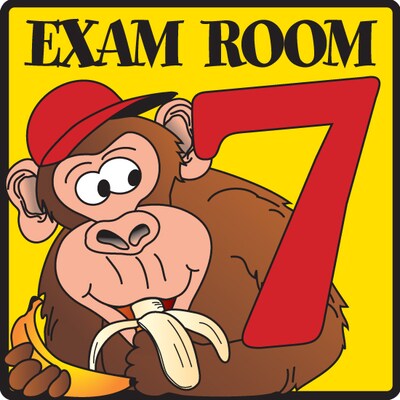 Clinton Industries Exam Room 7 Sign