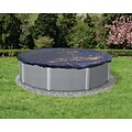 Arctic Armor BWC508 Black Round Above-Ground 4 Year Leaf Net Pool Cover, 27