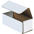 Corrugated Mailers, 10 x 6 x 4, White, 50/Bundle (M1064)