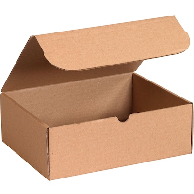 Literature Mailers, 11 1/8 x 8 3/4 x 4, Kraft, 50/Bundle (M1184K)