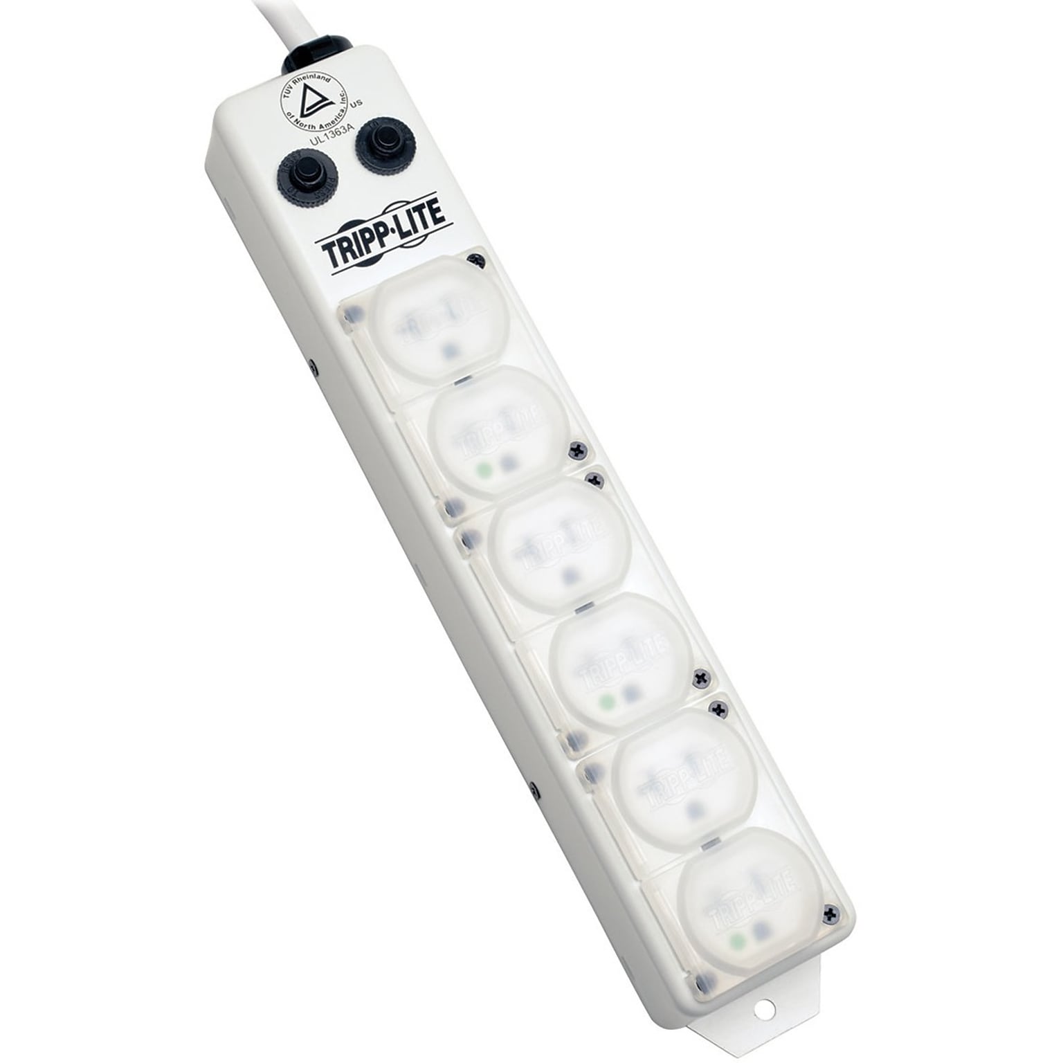 Tripp Lite Power Strip Medical Hospital Grade UL1363A, 6 Outlet 20A, 7 ft. Cord (PS607HG20AOEM)