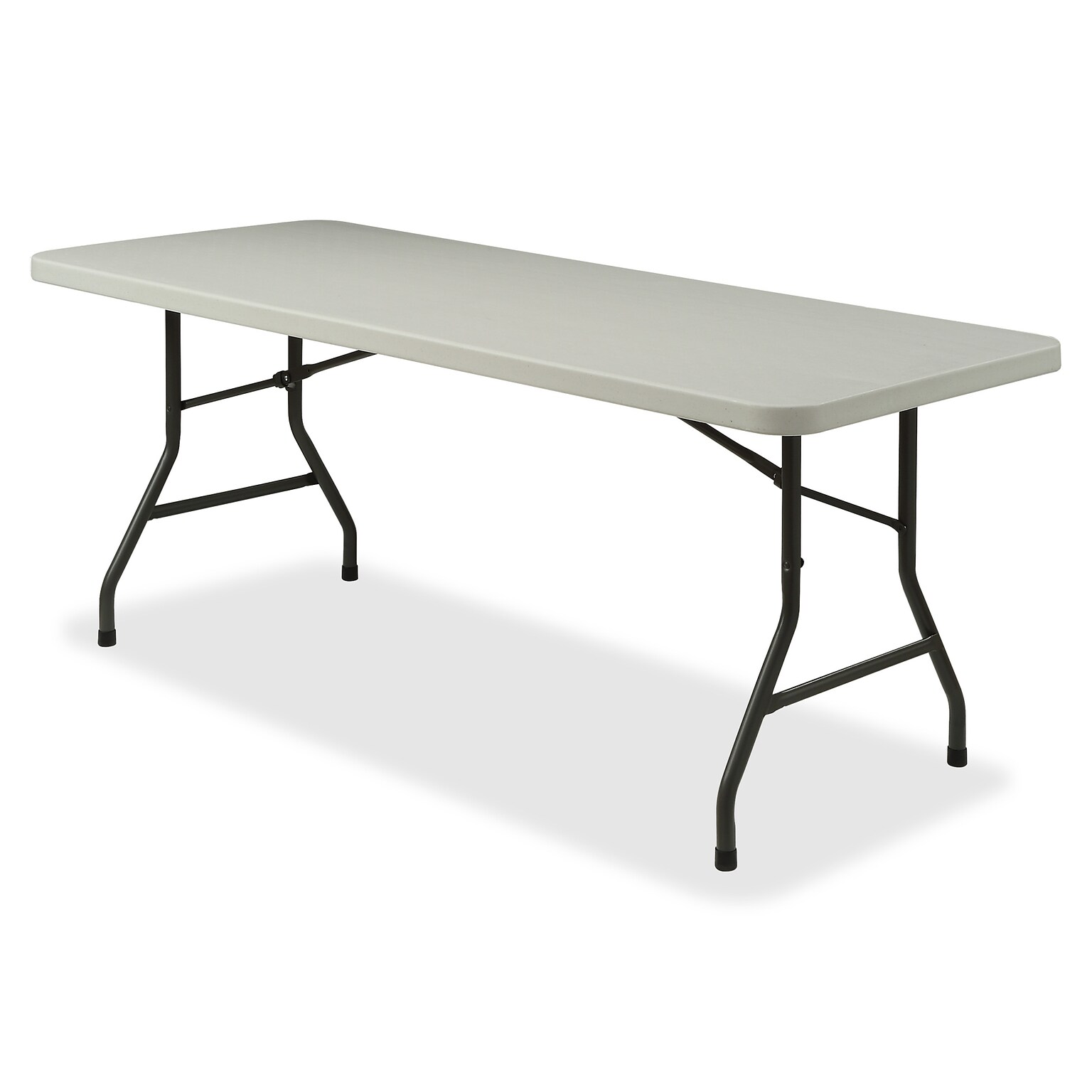 Lorell Ultra-Lite Banquet Table, 30D x 60W x 29H, Gray (LLR66656)