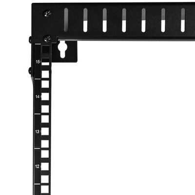 StarTech Wall Mount Server Rack, 15U Rack, 12in Deep (RK15WALLO)