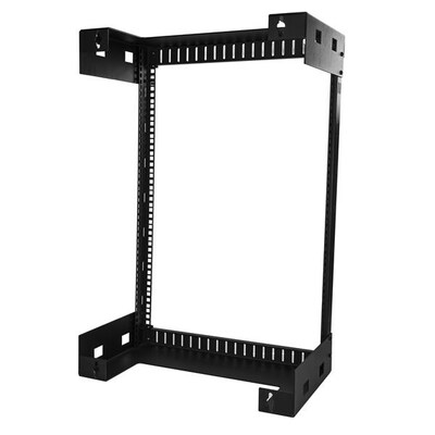 StarTech Wall Mount Server Rack, 15U Rack, 12in Deep (RK15WALLO)
