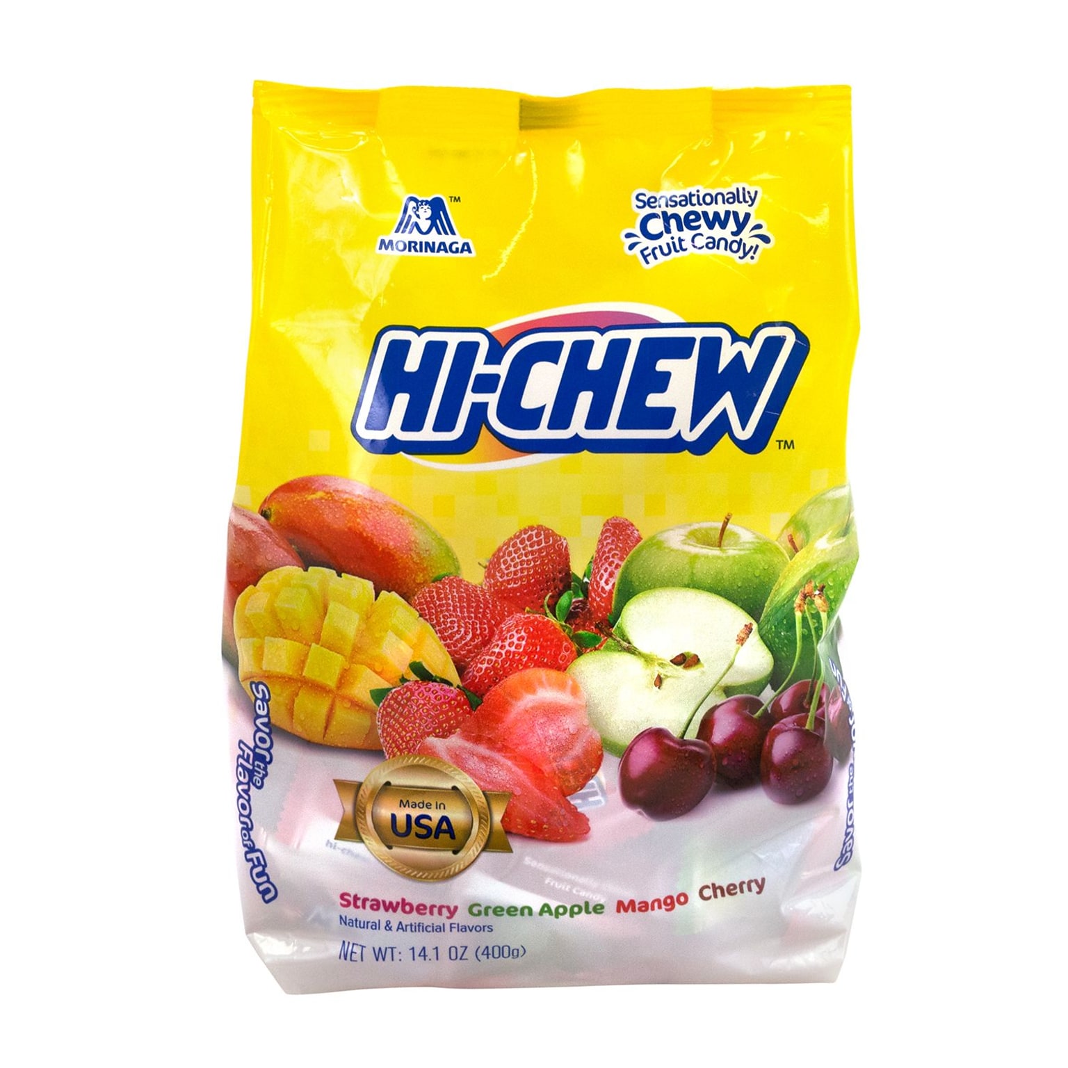 Hi-Chew Assorted Fruit Chews, 14 oz, 3/Pack (209-02502)
