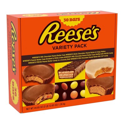 REESE'S Variety Pack Assortment, 30 Count (99511)